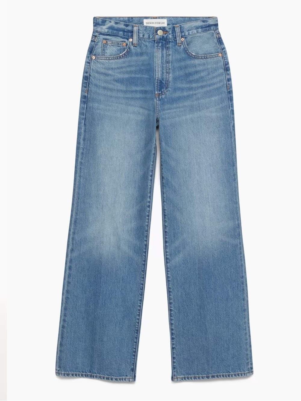 Denim Forum The Farrah Hi-Rise Featherweight Jean
5 yrs kiss n tell Bleu